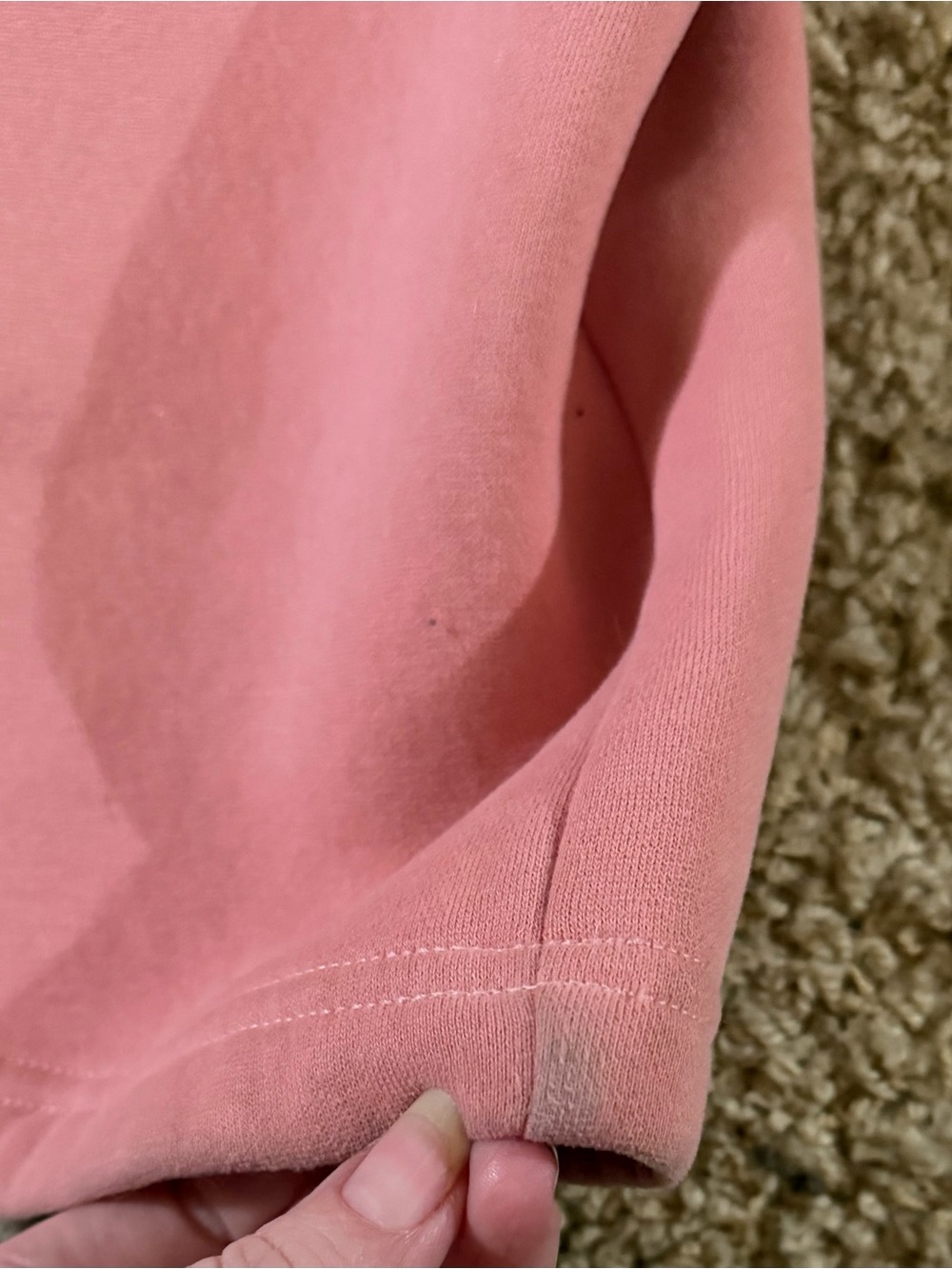 Oversized and weighted coral blush Track Pants & Hoodie You Matter COMFRT 2XL - Picture 16 of 16